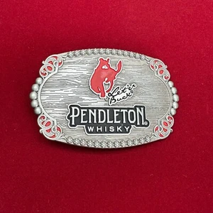 Pendleton Whisky Belt Buckle by Montana Silversmiths 2023 Limited Edition - Picture 1 of 6