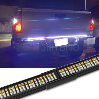 60" LED Tailgate Light Bar Strip Amber Turn Signal For Toyota Tundra Tacoma - Image 1 of 4