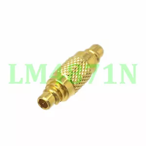 1pce MMCX male plug to plug male Straight coaxial adapter connector - Picture 1 of 4