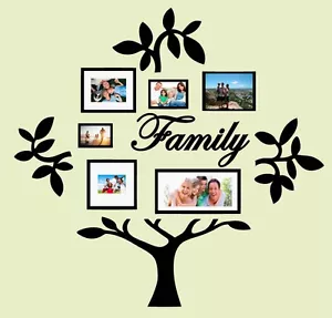 Family Tree Vinyl Wall Sticker Decal (D) - Picture 1 of 4