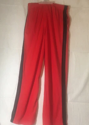 Everlast Sport Pants Sweatpants Elastic Drawstring Red/Black Yth Boys Kid M10/12 - Image 1 of 4