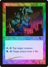 Stormscape Apprentice FOIL Invasion NM Blue Common MAGIC MTG CARD ABUGames