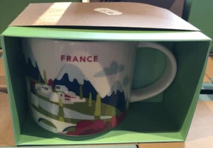 Mug / Becher / Taza / Tazza FRANCE Starbucks Disneyland Paris - Picture 1 of 3