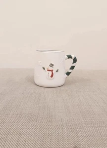 Next Weißer Schneemann Weihnachtstasse/Home Office Weihnachten Tee Kaffeetasse Geschenk Neu - Bild 1 von 4