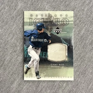 UD Ultimate Ichiro Suzuki Rookie RC 2001 MVP HOF Safeco Game Base - Imagen 1 de 2