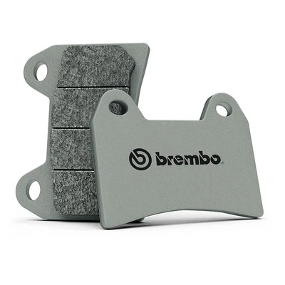 Pastillas de freno traseras Brembo para Husaberg FC470 2001 (sinterizadas MX/SM) Foto 1 de 2