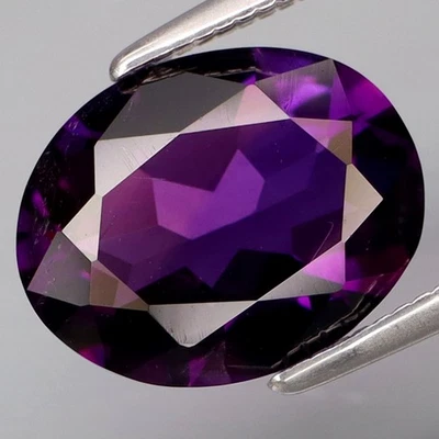 2.75Ct.Real 100%Natural Amethyst Loose Gem Bolivia None Treatment - Image 1 of 4
