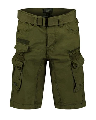 Geographical Norway Shorts Panoramique Bermuda Dark Green Man - Image 1 of 4