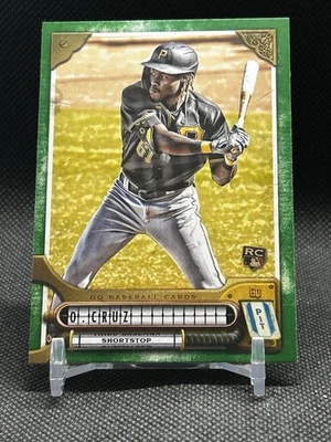 2022 Topps Gypsy Queen Oneil Cruz Green Parallel RC #30 Pittsburgh Pirates - Image 1 of 2