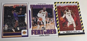 LeBron James Lote de 3 Cartas Dynamos Franquicia Características - Imagen 1 de 1