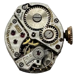 Bulova 6AH Damen 17 Jewel mechanisches Uhrwerk FOR PARTS 20-280 - Bild 1 von 2