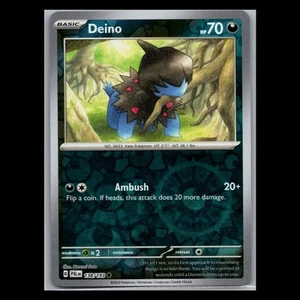 Paldea Evolved - Deino - 138/193 - Reverse Holo - Pokemon TCG - Picture 1 of 1