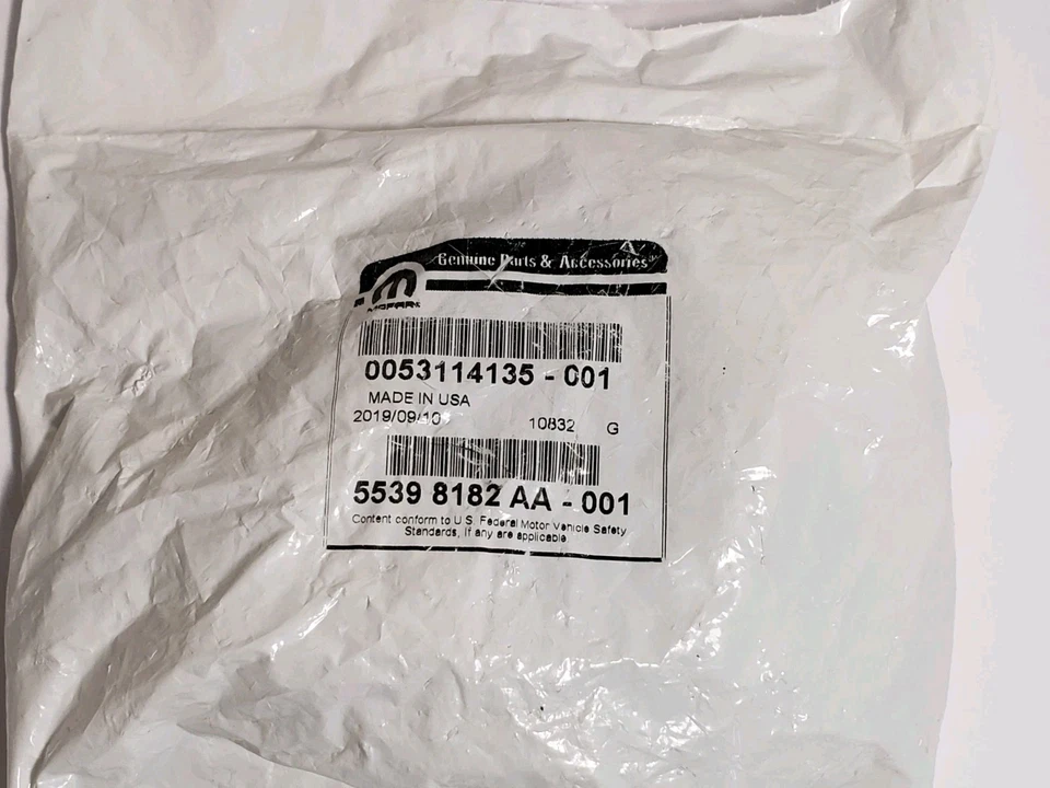 Abrazadera de escape para Jeep Grand Cherokee 2011-2017 Mopar 5539 8182 AA-001 OEM  Foto 1 de 2