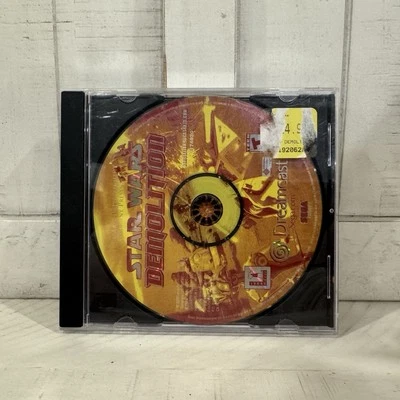 Star Wars Demolition Dreamcast (2001) No Manual, Rough Jewel Case Disc Ok - Image 1 of 2