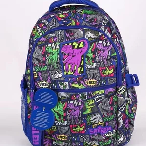 Mochila Dinosaurio Escuela Primaria Australia Smiggle Original 42x30cm - Imagen 1 de 2