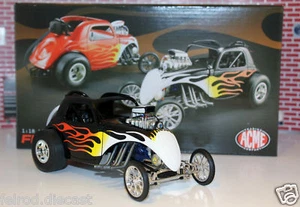 1/18 Acme / GMP FIAT Topolino in Black with flames NEW A1800804 - Picture 1 of 3