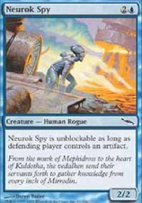 NEUROK SPY FOIL X4 4 4X Mirrodin MTG Magic the Gathering Cards DJMagic