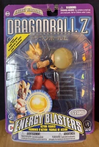 Dragon Ball Z 2001 🔥S.S. GOKU 🔥 Figura de Acción ENERGY BLASTER Nuevo Antiguo Stock - Imagen 1 de 6