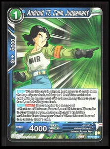 Dragon Ball Super - Android 17, Calm Judgement - BT20-033 C Battle CB-1-4-A-10 - Imagen 1 de 5