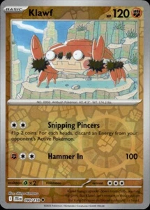 KLAWK 090/159 JOURNEY TOGETHER POKEMON (REVERSE HOLO, NM) - Picture 1 of 2