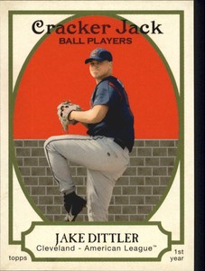 2005 Topps Cracker Jack Baseball Card #199 Jake Dittler