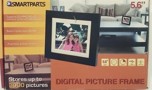 Smartparts SP56M Digital Picture Frame 5.6" Screen 3000 Pictures SD/MMC/MS Cards - Picture 1 of 9