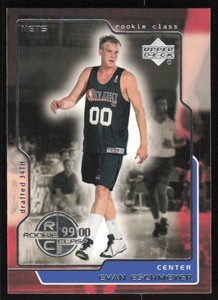 1999-00 Upper Deck Evan Eschmeyer #179 RC NM-MT New Jersey Nets