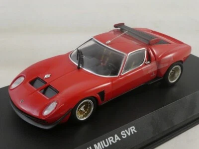 Kyosho Lamborghini Miura SVR red black 1970 1/43 KS03203R - Immagine 1 di 3