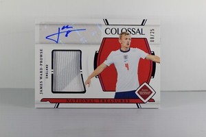 2022 PANINI NATIONAL TREASURES ENGLAND AUTO /25 JAMES WARD-PROWSE #CS-JWP (SC2)