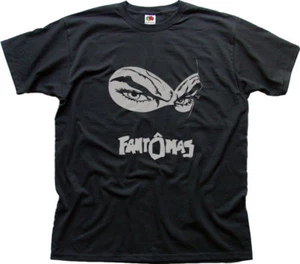 fantomas french louis de funez black t-shirt 0692 - Picture 1 of 1