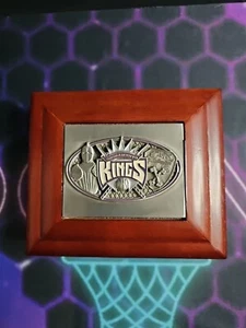 Sacramento Kings Holz Schmuckkästchen/Aufbewahrungsbox 5x6 - Bild 1 von 3