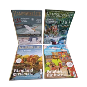 Hampshire Life Magazine Bundle of 4 Issues - June October November December 2024 - Picture 1 of 23