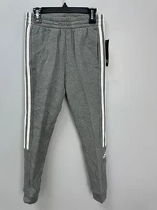 Adidas Gray Joggers Sweatpants Girls Size Large (14) - Picture 1 of 6