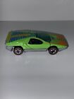 Hot Wheels Flying Colors Redline Carabo 1974 Enamel Gull Wing 1969 Green