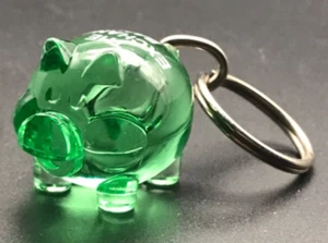 The Exchange Bank Pig Piggy Bank Keychain - Picture 1 of 5