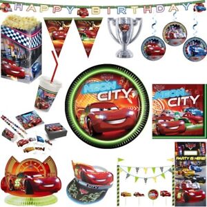 Disney Cars Kinder Geburtstag Junge Autos Party Deko Set Jungs Dekoration Feier