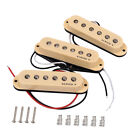 Alnico V Electric Guitar Pickups Single Coil Staggered for ST, Beige