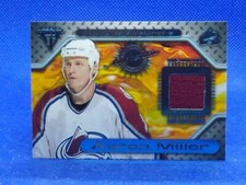 2000-01 Pacific Private Stock Titanium Game-Used Gear Aaron Miller #76