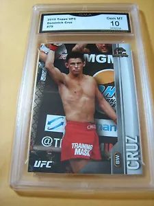 DOMINICK CRUZ 2015 TOPPS UFC CHAMPIONS # 79 GRADO 10 L@@K - Foto 1 di 1