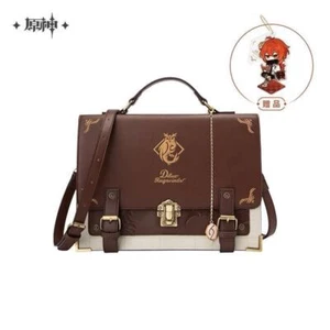 Official Mihiyo Genshin Impact Diluc Messenger Bag Shoulder Bag Cosplay Backpack - Picture 1 of 7