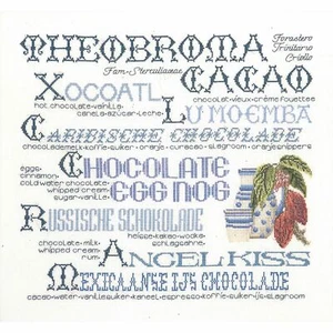 Cross-stitch kit Sampler by The Chocolate 3013 thea gouverneur Linen - Picture 1 of 6