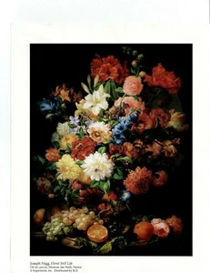 Joseph Nigg, FLORAL STILL LIFE - Picture 1 of 2