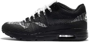 Original Nike Air Max 1 Flyknit Damen Sneaker schwarz weiß 859517 001 - Bild 1 von 6