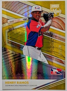 🔥 2020 Elite Extra Edition Gold Prime Numbers HENRY RAMOS /24 #175 MINT! 🔥