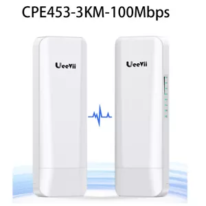 5,8G Drahtlose CPE Bridge Gigabit WLAN Funkbrücke Outdoor WIFI Range Extender - Bild 1 von 68