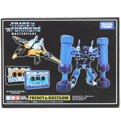 TAKARA TOMY Transformers Frenzy & Buzzsaw Masterpiec MP16 5" Robot Action Figure - Image 1 of 4