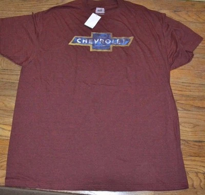GM Chevrolet логотип футболка официально лицензированный GM товар футболка новый с ярлыками - Изображение 1 из 2