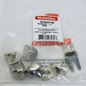 BAG OF 4 RICHELIEU BP3020180 5MM GLASS SHELF PIN (4PCS) - Picture 1 of 6