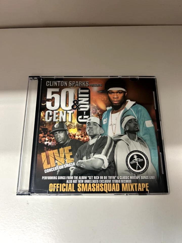 CLINTON SPARKS 50 CENT G-UNIT LIVE CONCERT ON SMASH NYC PROMO MIXTAPE MIX CD - Image 1 of 2