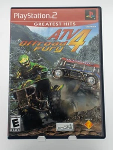 ATV Offroad Fury 4 Sony PlayStation 2 2006 PS2 Videojuego Completo con Manual - Imagen 1 de 4